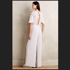 Anthropologie Elevenes Eyelet Jumpsuit